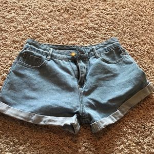 shein jean shorts